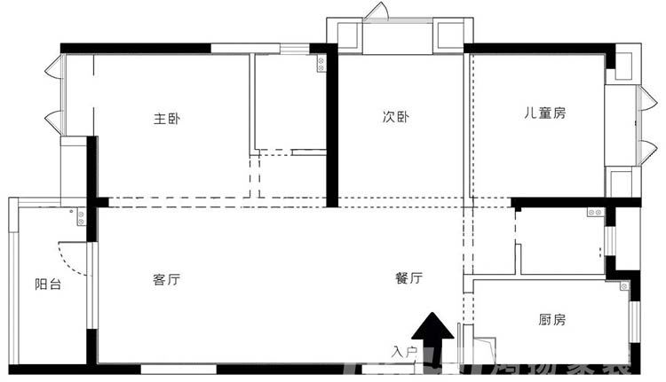 2022年房子怎么裝修好看，鴻揚(yáng)家裝三居室“雅致灰調(diào)”裝修案例分享